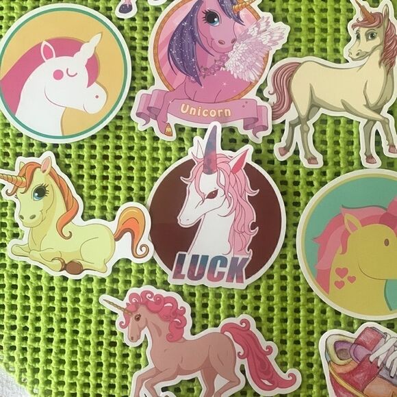 Bundle of 15 Unicorn Stickers Pack #2 - Picture 3 of 7